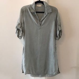 Collared shift dress